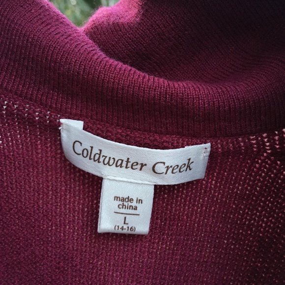 cute burgundy sweater - Picture 3 of 3